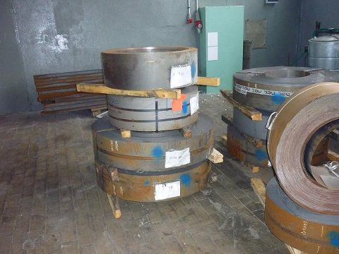 Blacha stalowa gat. S355MC kręgi